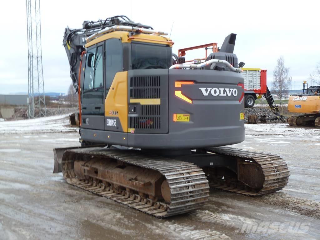Volvo ECR 145 EL Kāpurķēžu ekskavatori