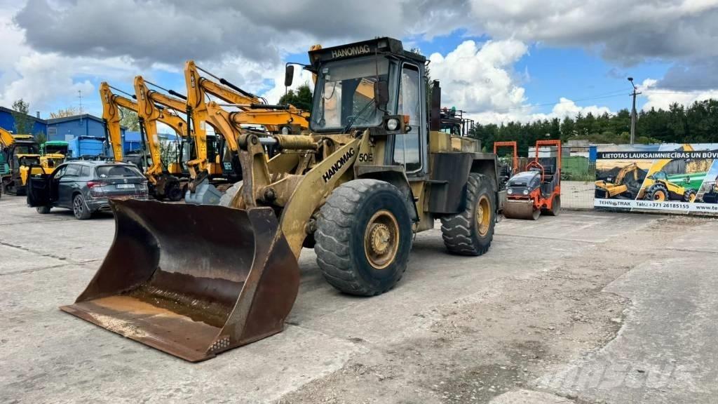 Hanomag 50 E Iekrāvēji uz riteņiem