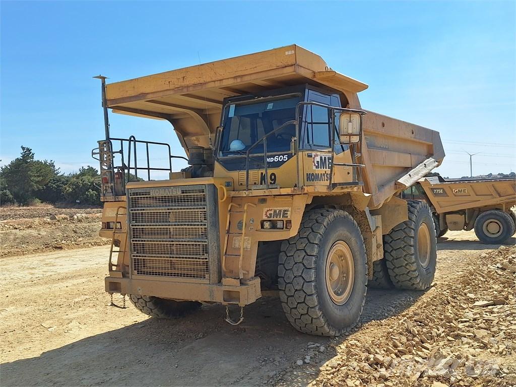 Komatsu HD 605-7E0 Karjeras kravas automašīnas