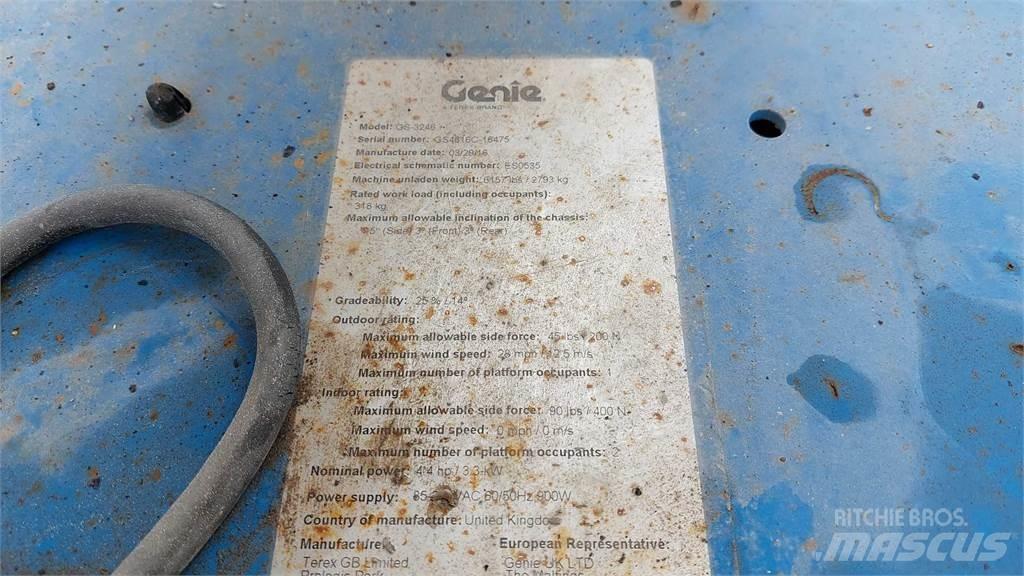 Genie GS3246 Šķerveida pacēlāji