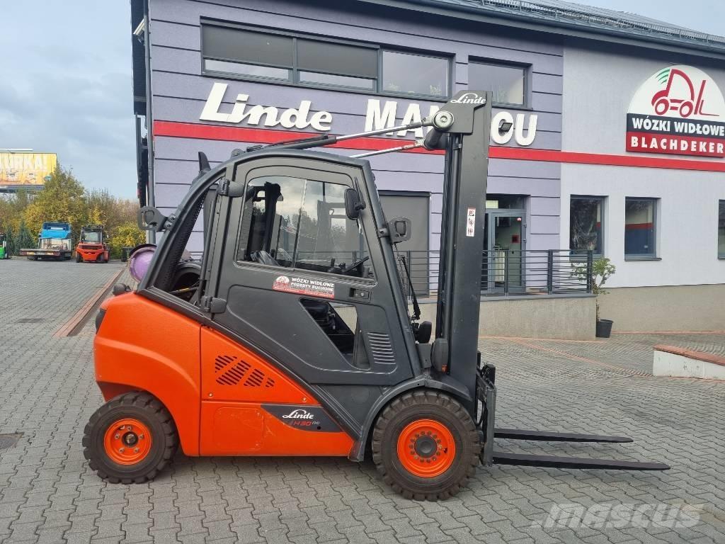 Linde H30T-02 LPG tehnika