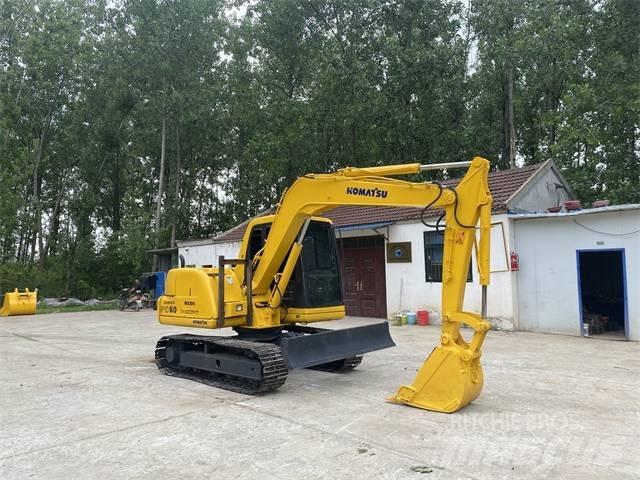 Komatsu PC60-7 Kāpurķēžu ekskavatori