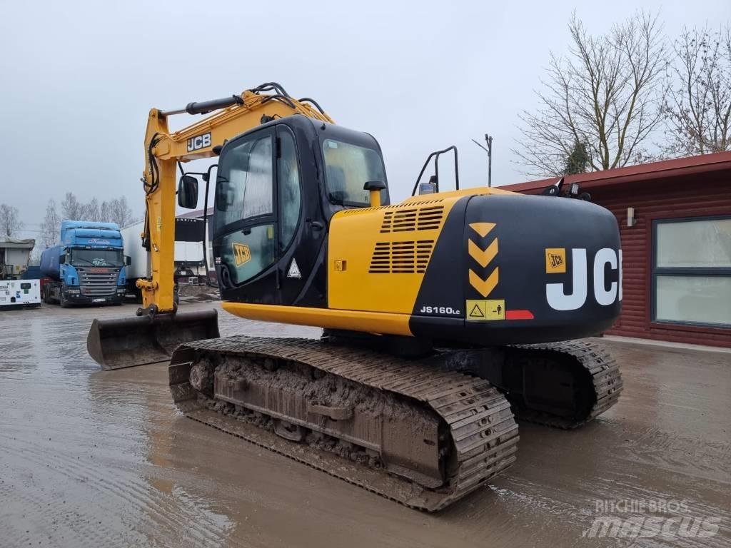 JCB JS 160 LC Kāpurķēžu ekskavatori