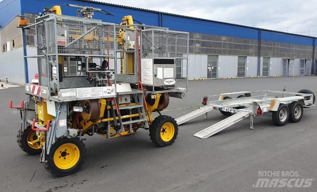  Axe Road Rail Lifter Dzelzceļa tehnika