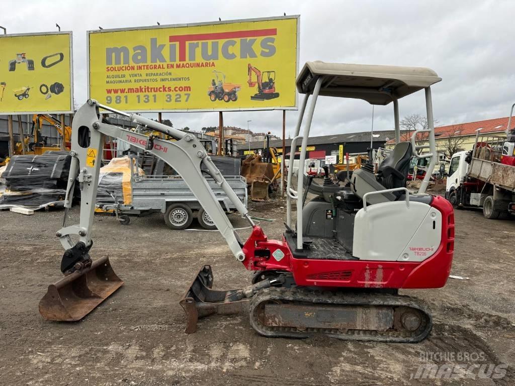 Takeuchi TB 216 Mini ekskavatori < 7 t