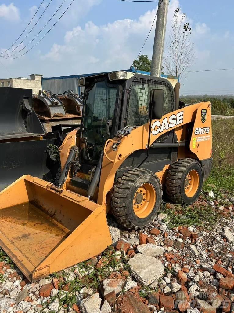 CASE SR 175 Lietoti riteņu kompaktiekrāvēji