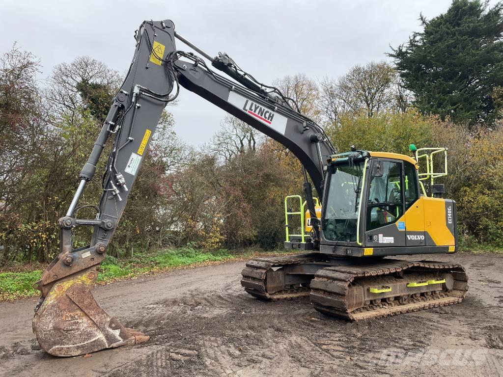 Volvo EC 140 EL Kāpurķēžu ekskavatori