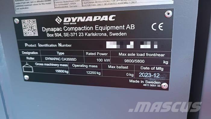 Dynapac CA3500D Citi veltņi