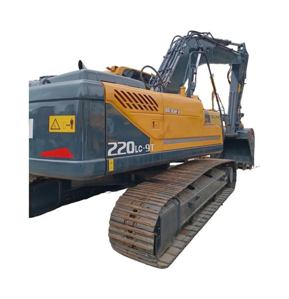 Hyundai 220LC Kāpurķēžu ekskavatori