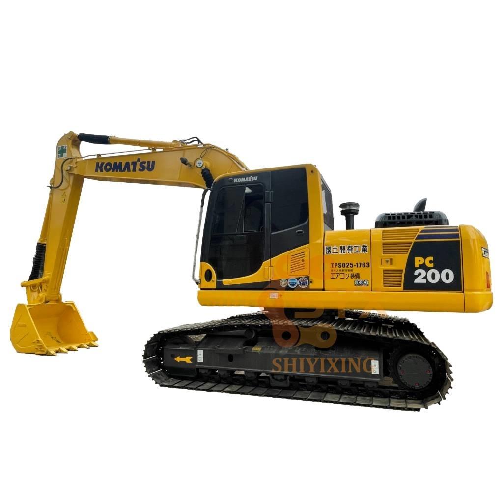 Komatsu PC 200 Kāpurķēžu ekskavatori