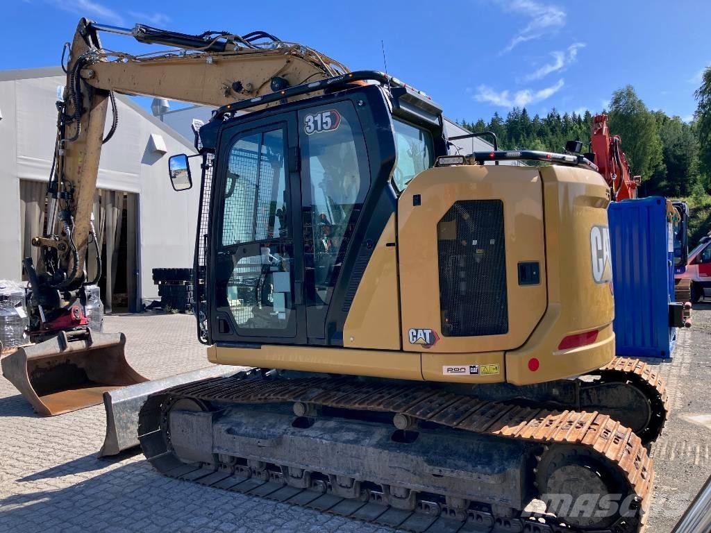 CAT 315 Kāpurķēžu ekskavatori