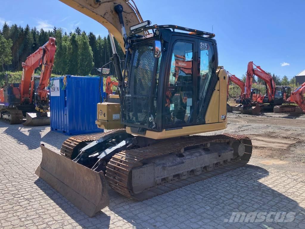 CAT 315 Kāpurķēžu ekskavatori