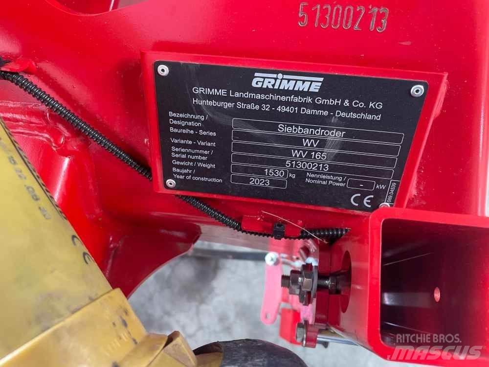 Grimme WV 165 Lauksaimniecība- Citi
