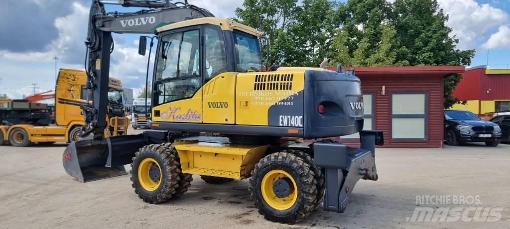 Volvo EW 140 C Ekskavatori uz riteņiem