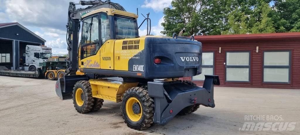 Volvo EW 140 C Ekskavatori uz riteņiem