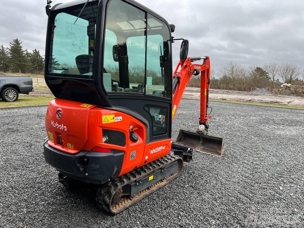 Kubota KX 019-4 Mini ekskavatori < 7 t