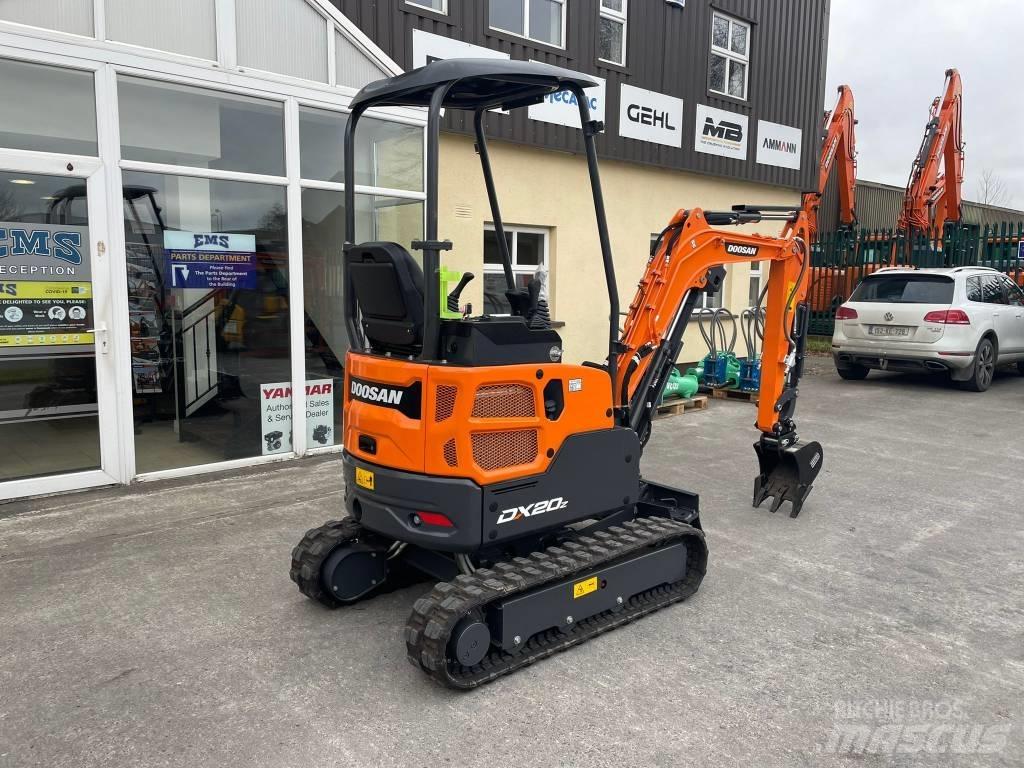 Develon DX 20 Z-7 Mini ekskavatori < 7 t