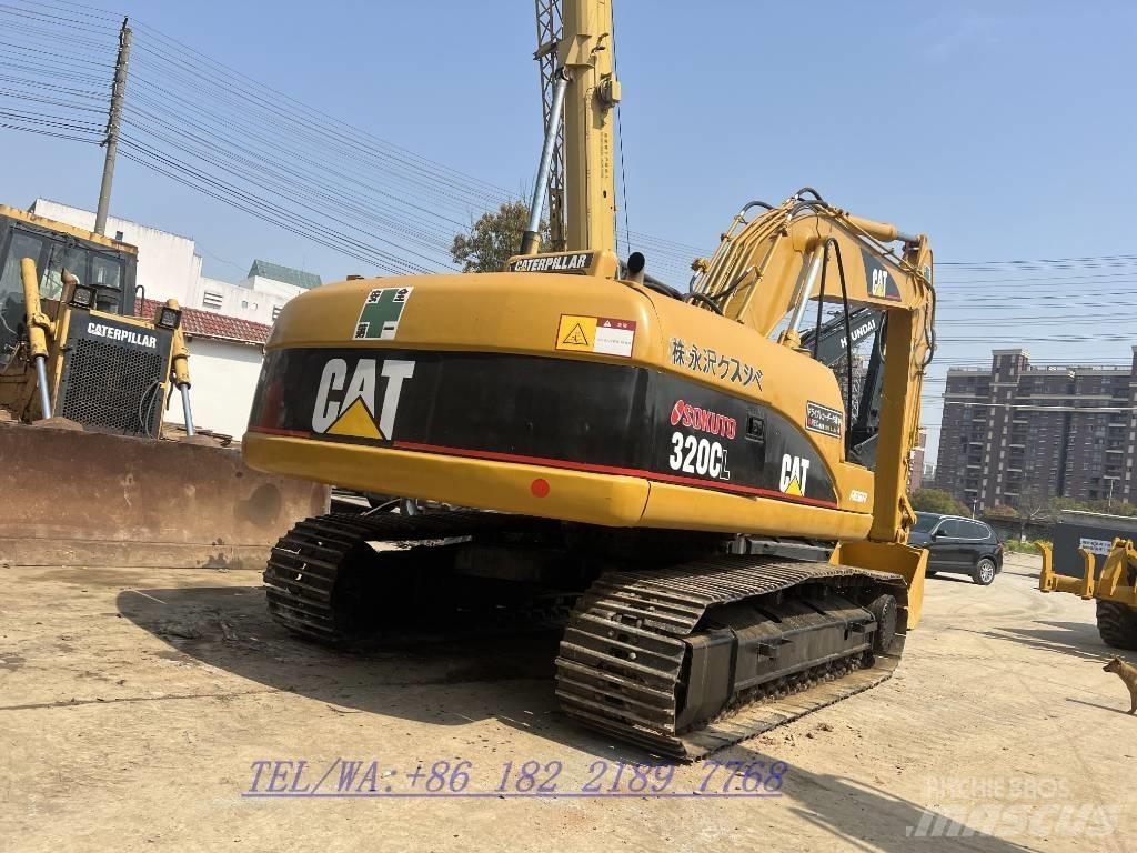CAT 320C Kāpurķēžu ekskavatori