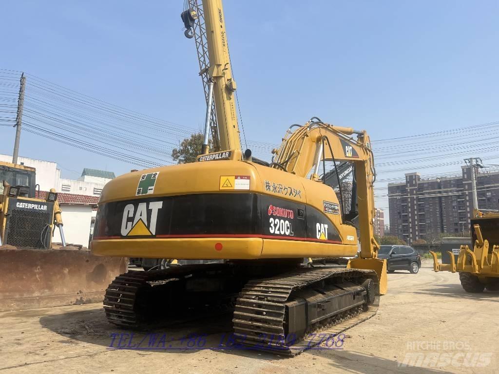 CAT 320C Kāpurķēžu ekskavatori