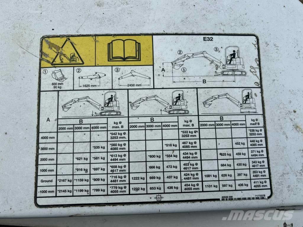 Bobcat E 32 Mini ekskavatori < 7 t