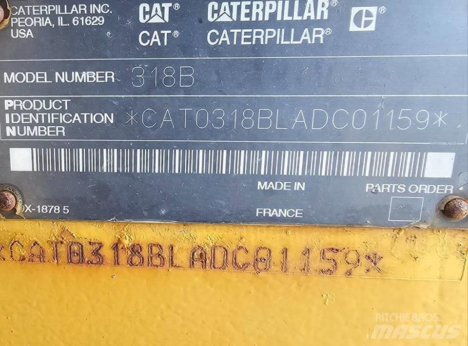CAT 318 B L Kāpurķēžu ekskavatori