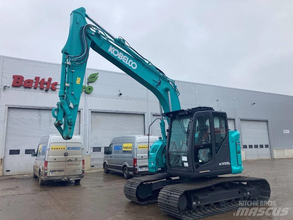 Kobelco Sk140SRLC-7 Kāpurķēžu ekskavatori