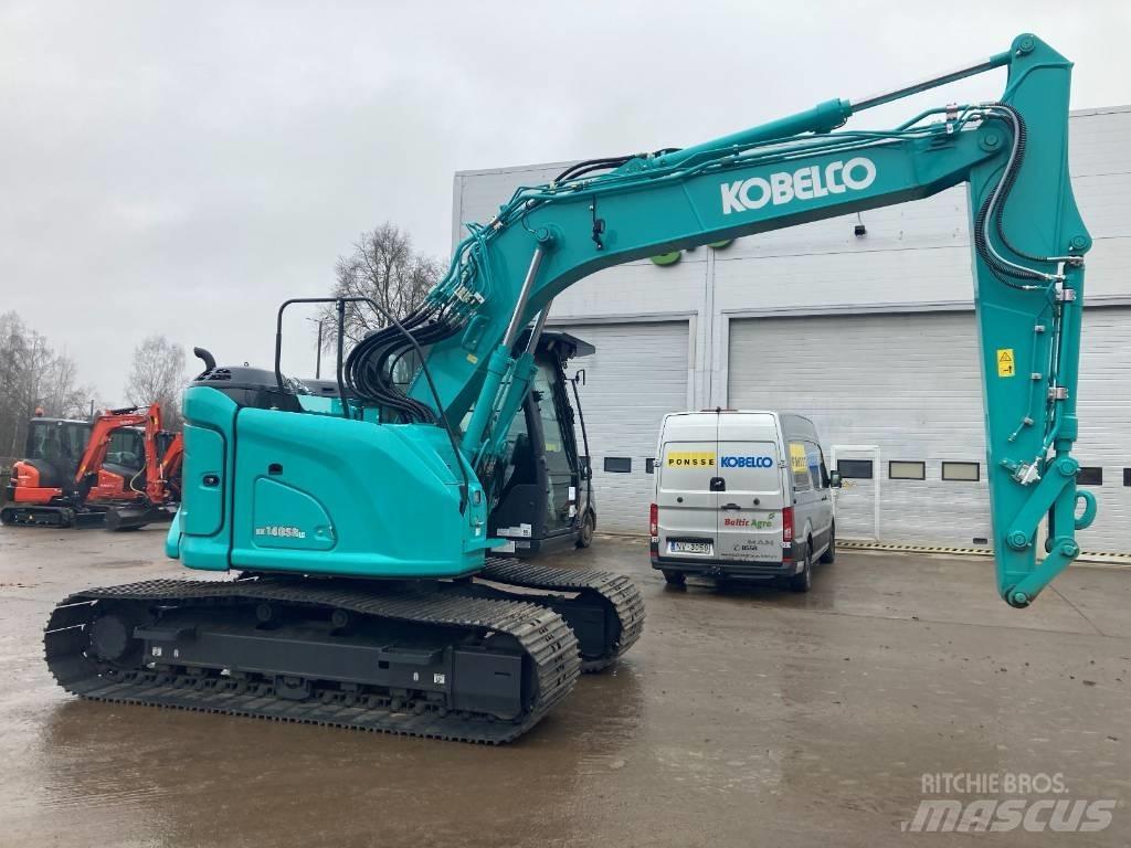 Kobelco Sk140SRLC-7 Kāpurķēžu ekskavatori