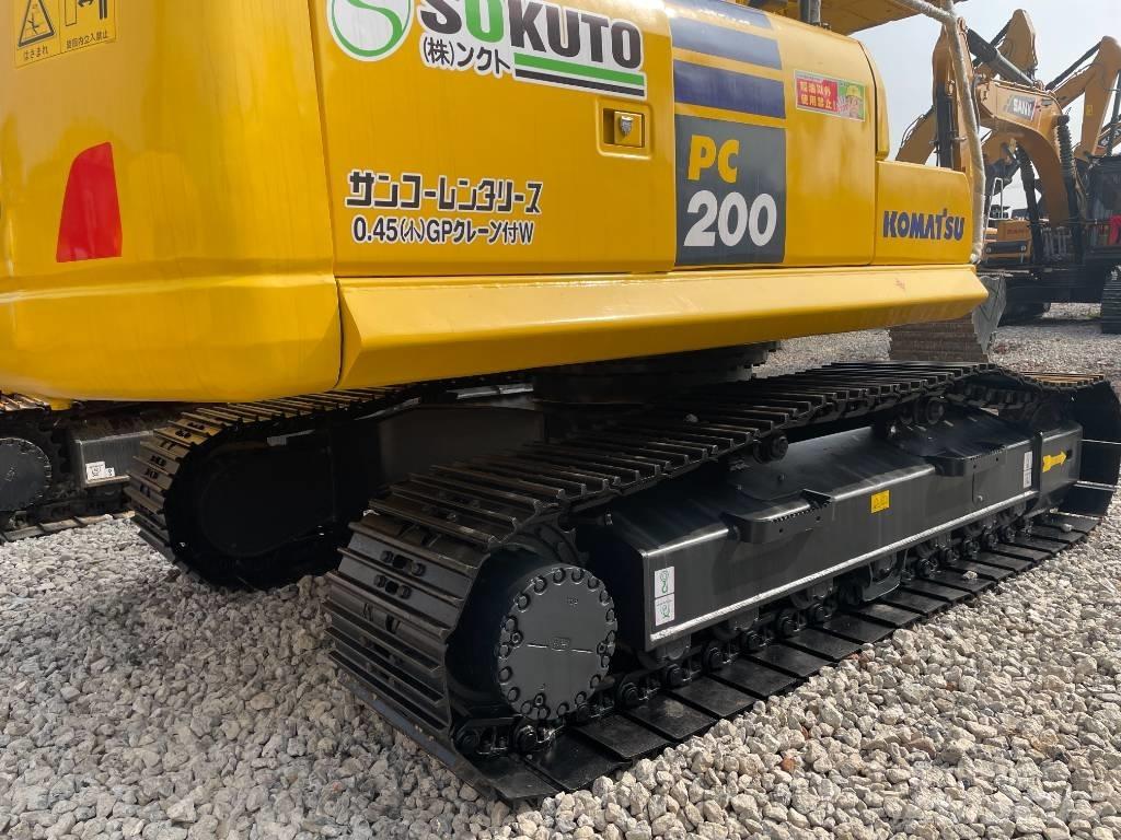 Komatsu PC 200 Kāpurķēžu ekskavatori