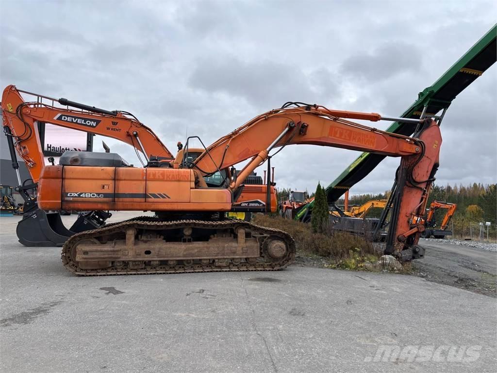 Doosan DX480LC Kāpurķēžu ekskavatori