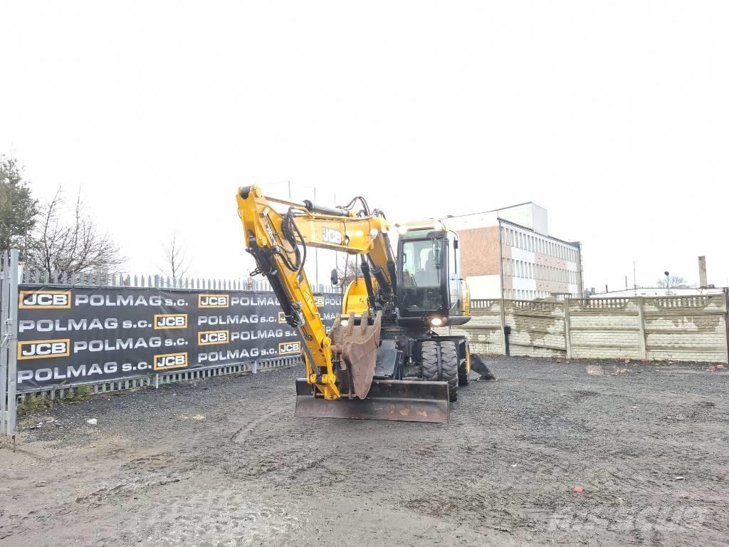 JCB JS 145 W Ekskavatori uz riteņiem