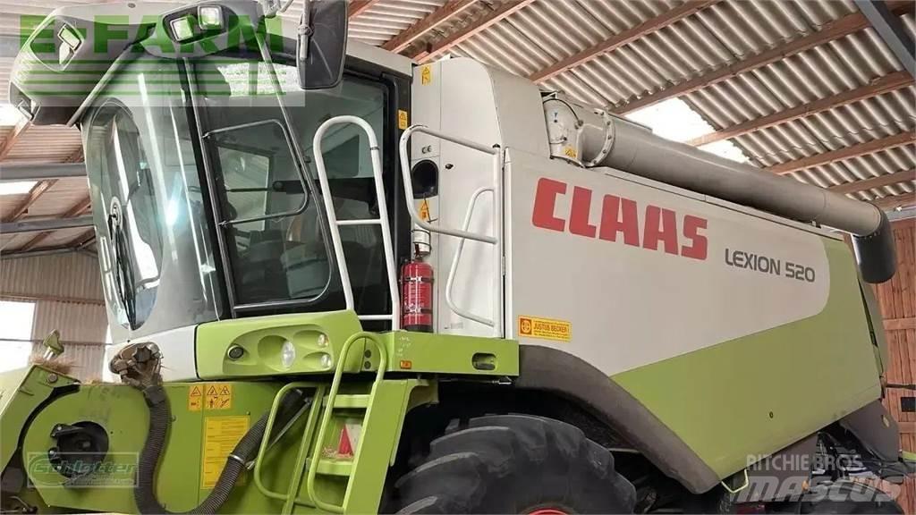 CLAAS lexion 520 Ražas novākšanas kombaini