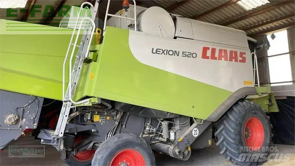 CLAAS lexion 520 Ražas novākšanas kombaini