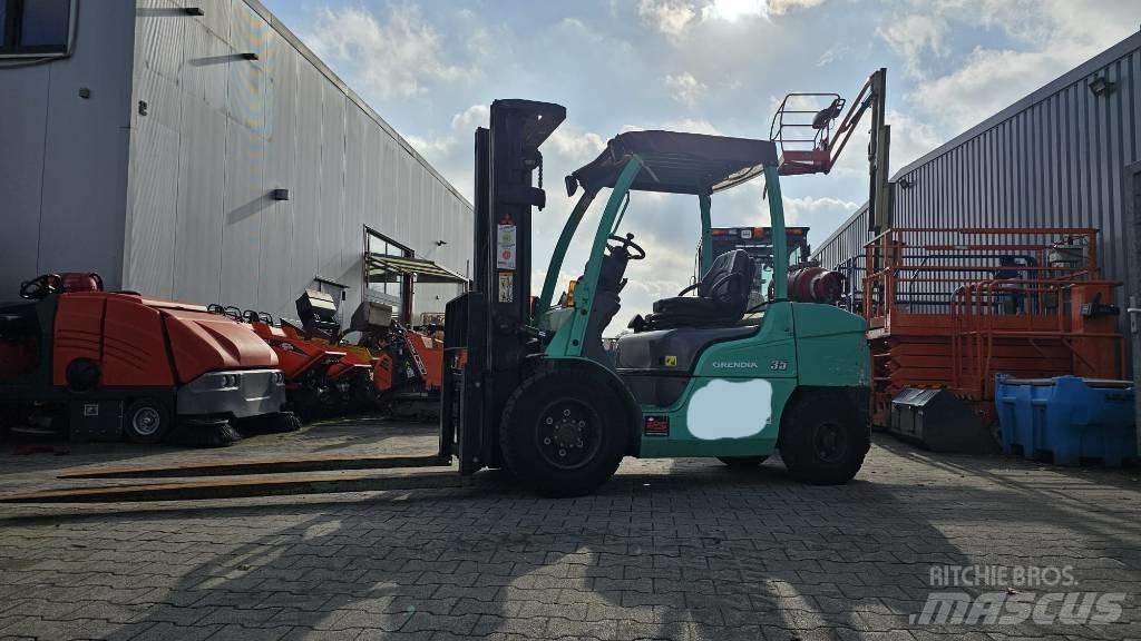 Mitsubishi FG 35 N LPG tehnika