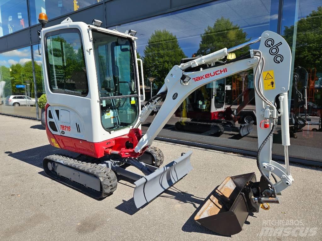 Takeuchi tb216 Mini ekskavatori < 7 t