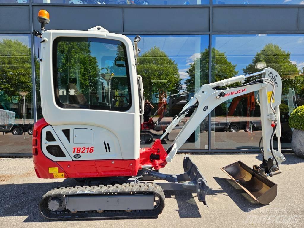Takeuchi tb216 Mini ekskavatori < 7 t