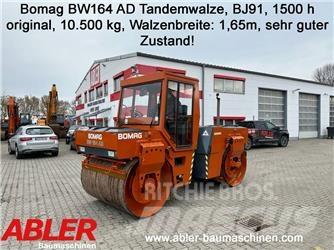 Bomag BW 164 AD Divvalču grunts veltņi
