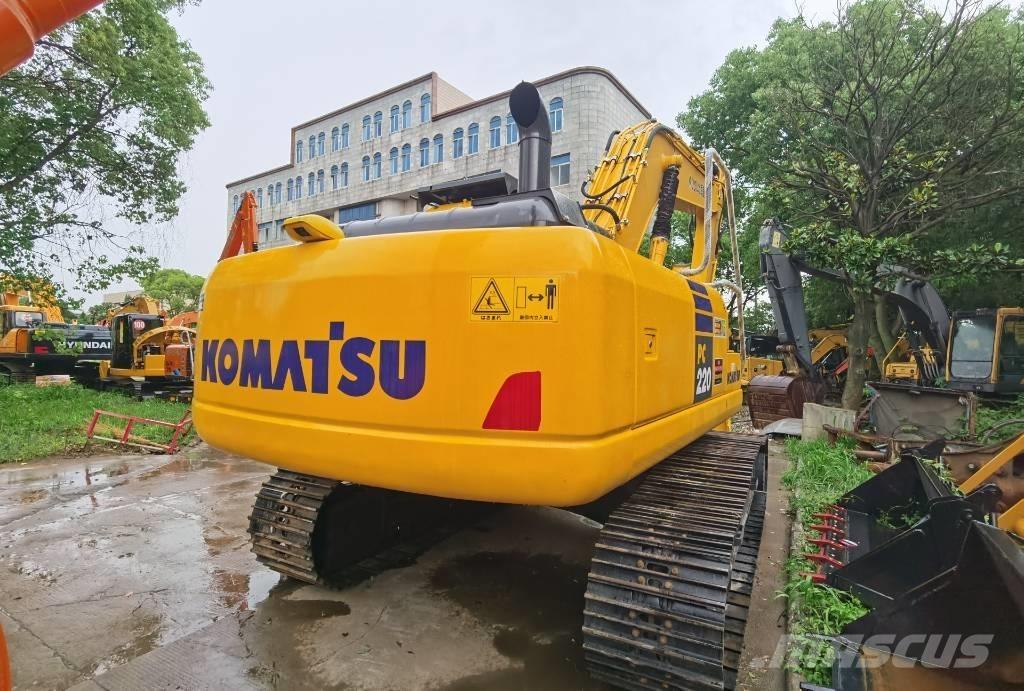 Komatsu PC 220-7 Kāpurķēžu ekskavatori