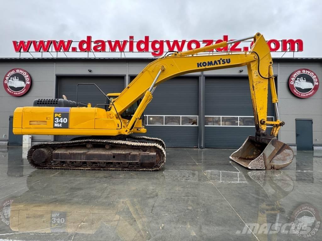 Komatsu PC340NLC-7EO Kāpurķēžu ekskavatori