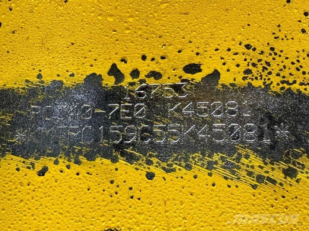 Komatsu PC340NLC-7EO Kāpurķēžu ekskavatori