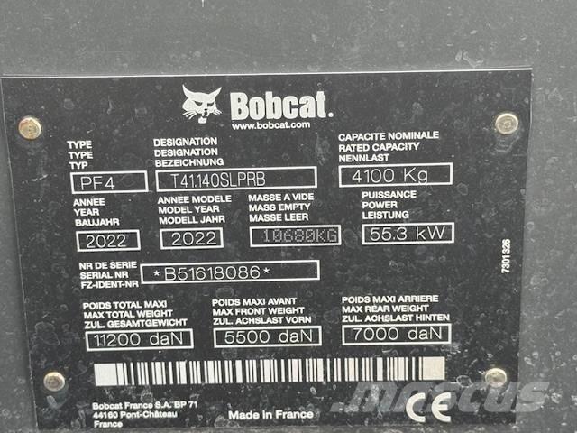 Bobcat T 41.140 SLP Teleskopiskie manipulatori