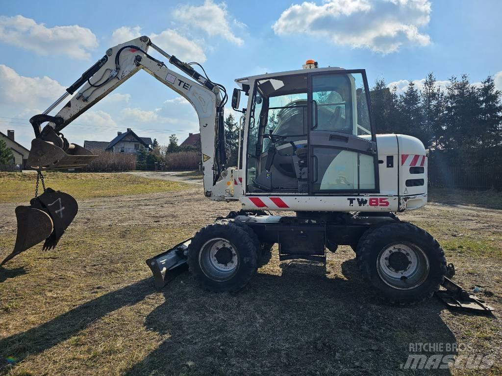 Terex TW 85 Ekskavatori uz riteņiem