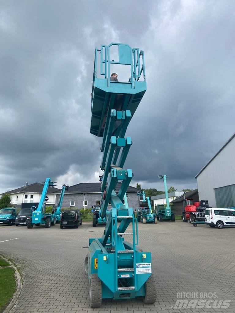 HAB S-152-12 E2WD Šķerveida pacēlāji