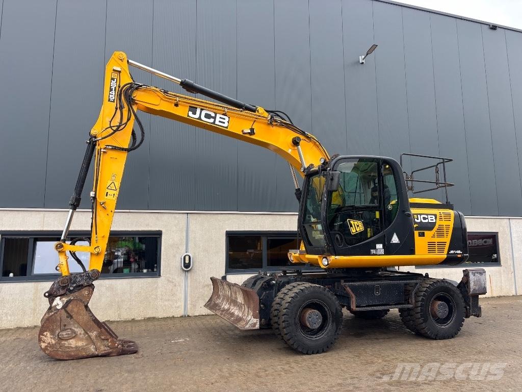 JCB JS 145 W - 160 W Ekskavatori uz riteņiem
