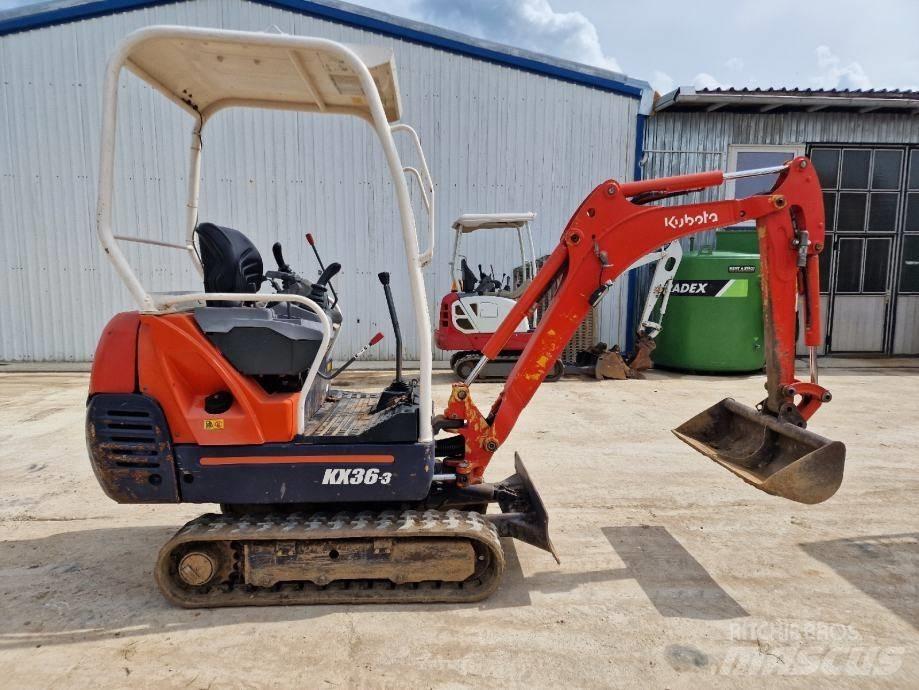 Kubota KX 36-3 Mini ekskavatori < 7 t