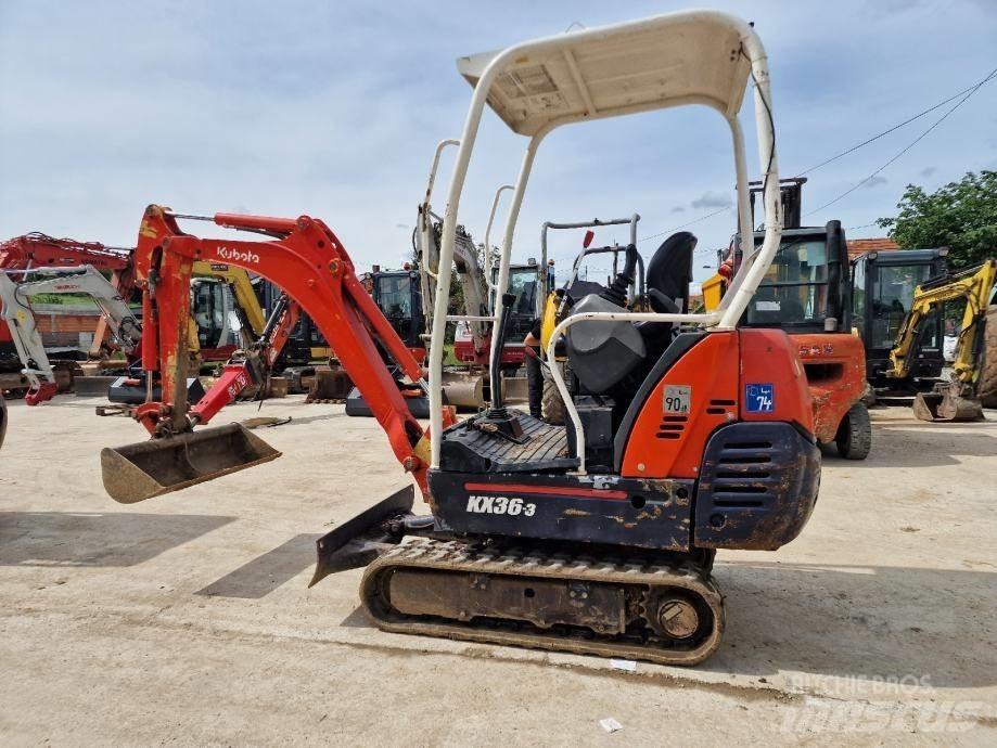 Kubota KX 36-3 Mini ekskavatori < 7 t