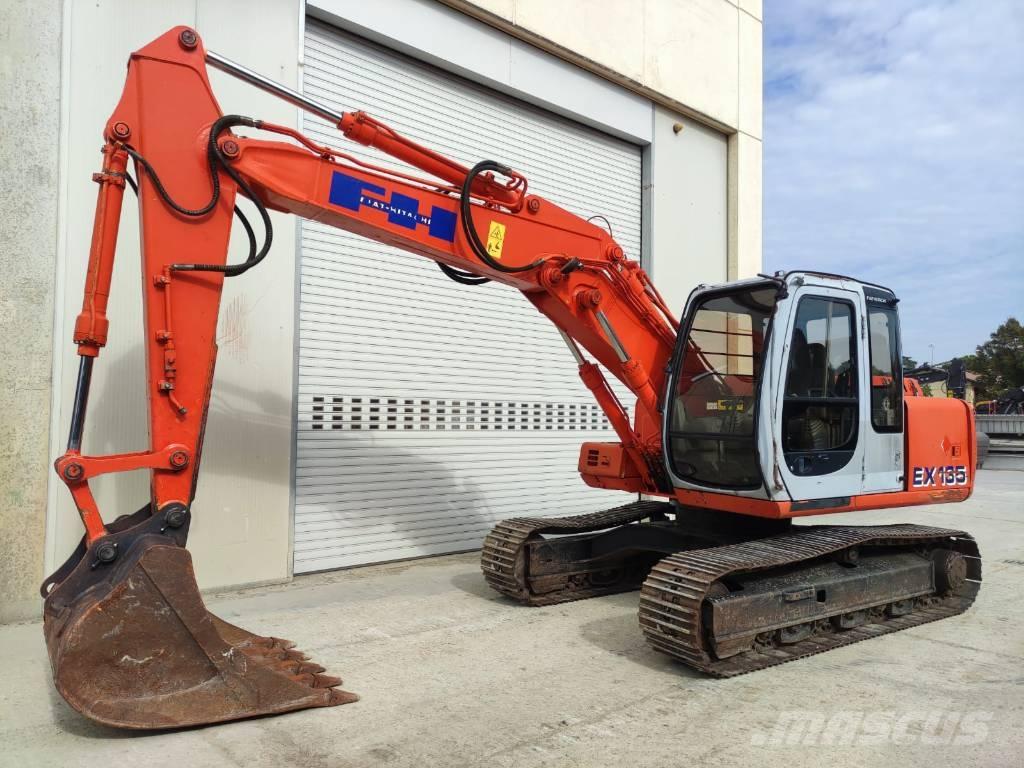 Fiat-Hitachi EX 135 Kāpurķēžu ekskavatori