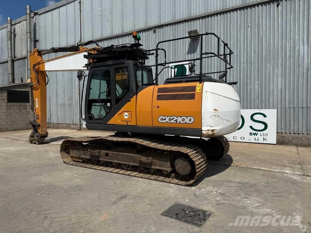 CASE CX 210 D Kāpurķēžu ekskavatori