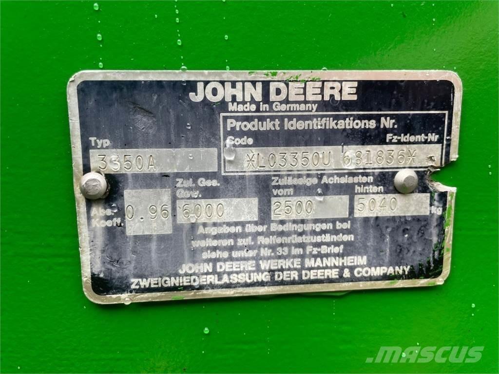 John Deere 3350 Traktori