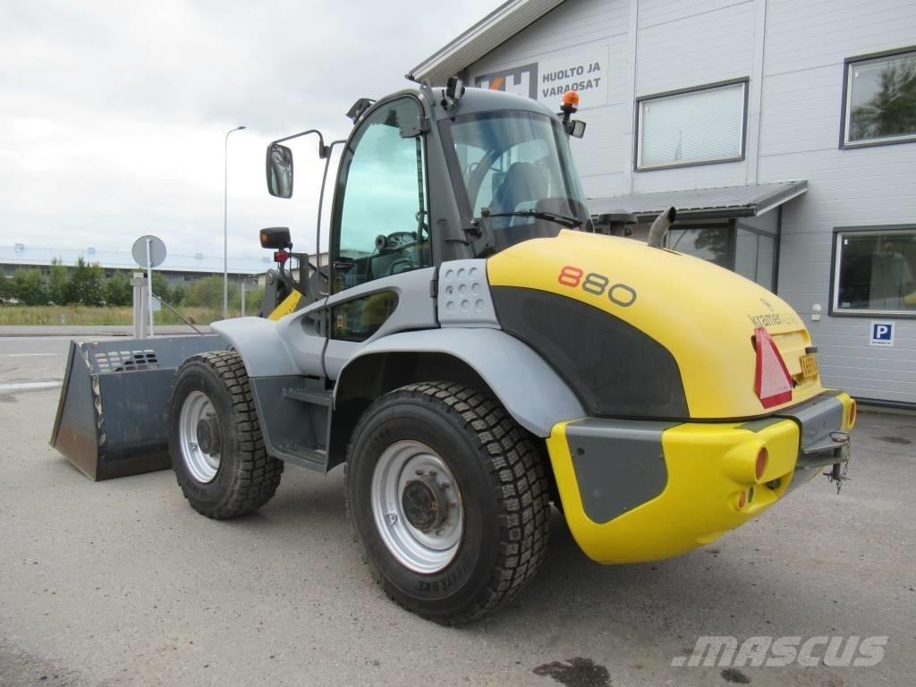 Kramer 880 2 x KAUHA Iekrāvēji uz riteņiem