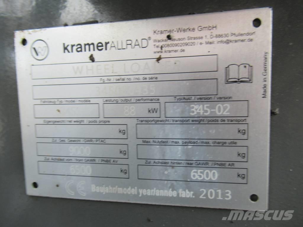 Kramer 880 2 x KAUHA Iekrāvēji uz riteņiem